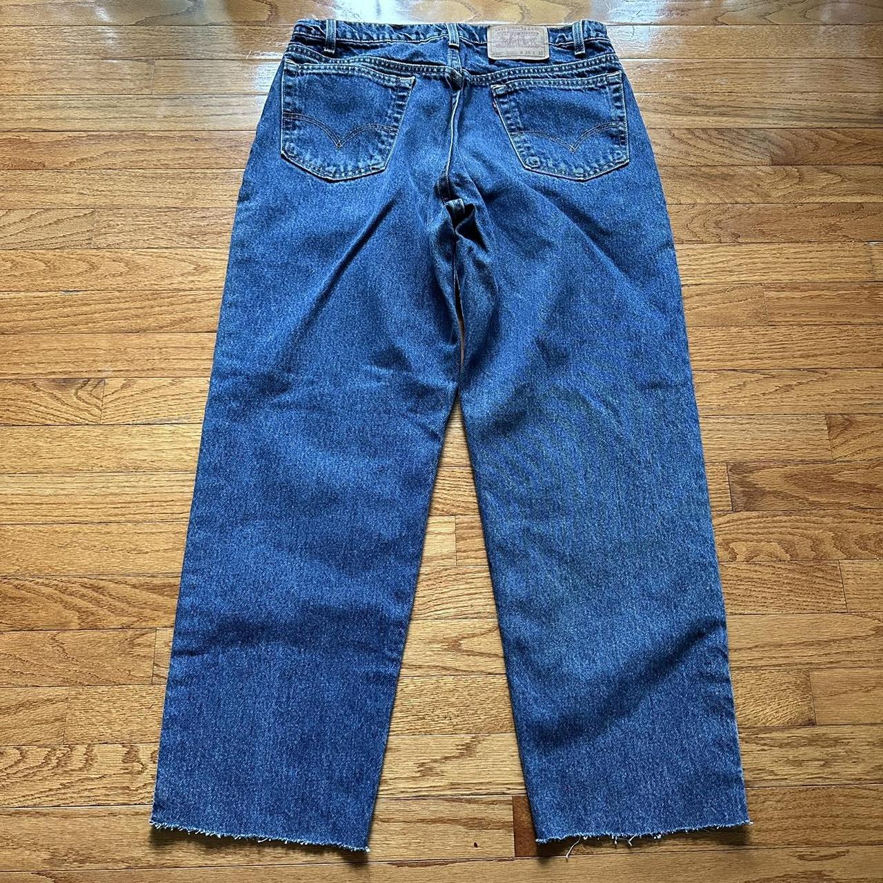 VTG 90s Levi’s 550 USA Made Relaxed Fit Tapered...
