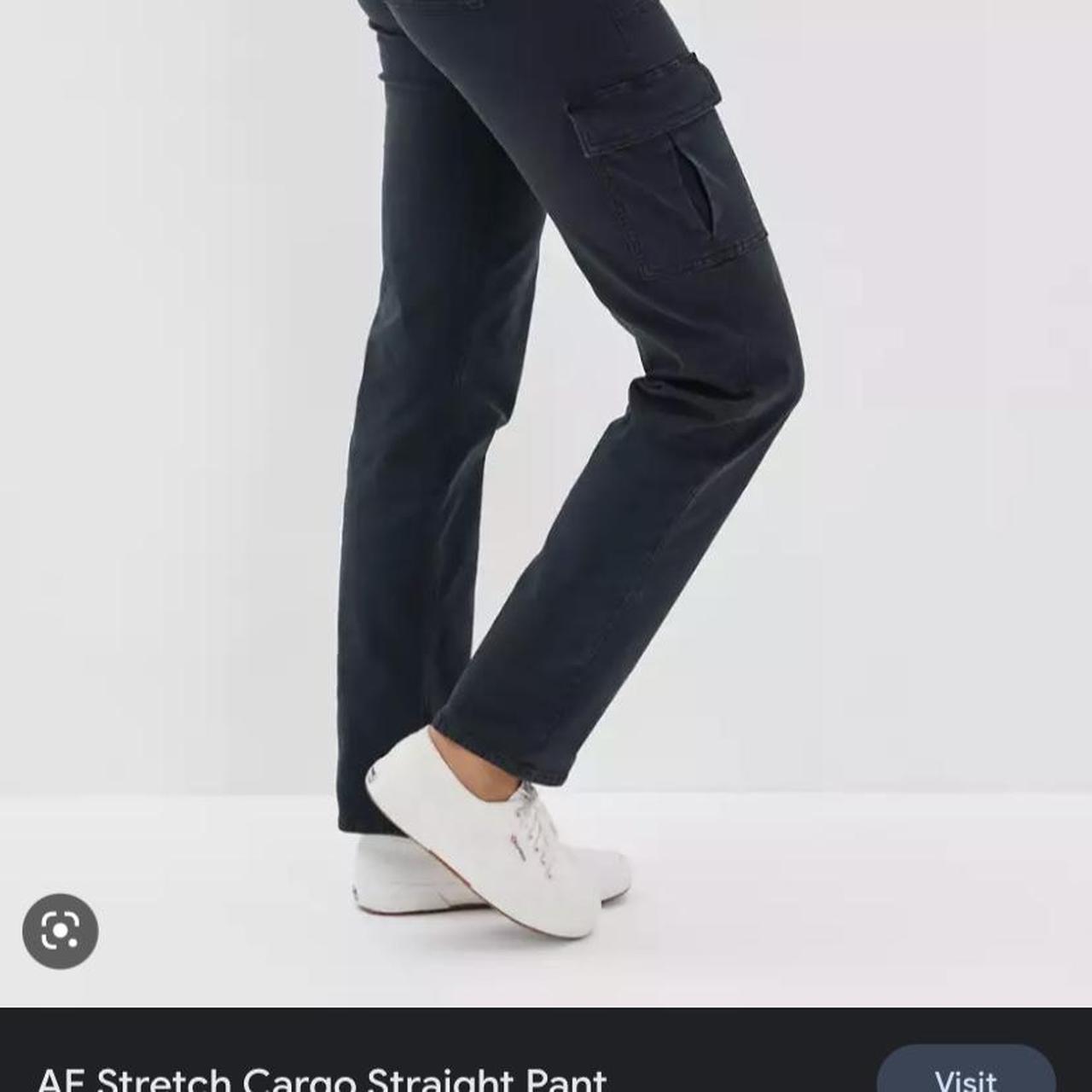 american eagle “90s” cargo style pants black never... Depop