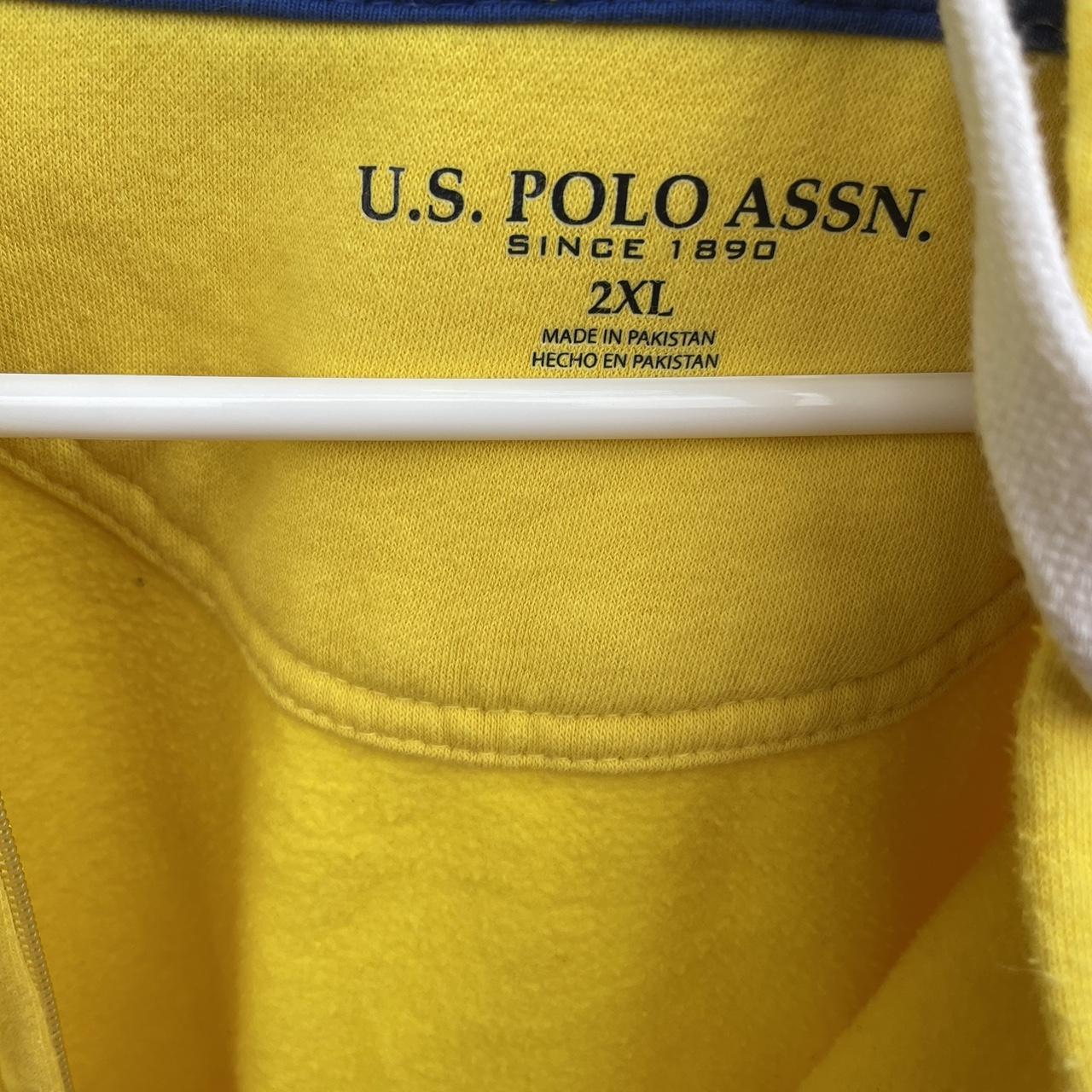 U.S. Polo Assn. Men's Yellow Sweatshirt (3)
