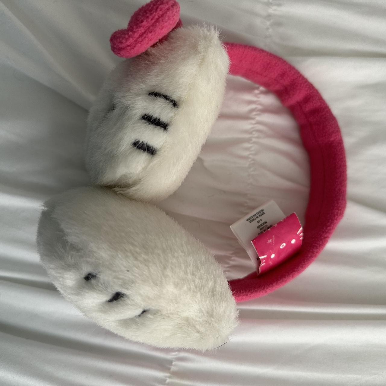 Hello kitty earmuffs!! perfect for the winter... Depop