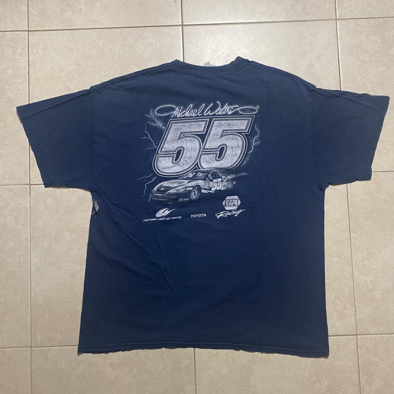 Vintage Y2K 2007 Nascar Racing T-Shirt #55 Please... - Depop