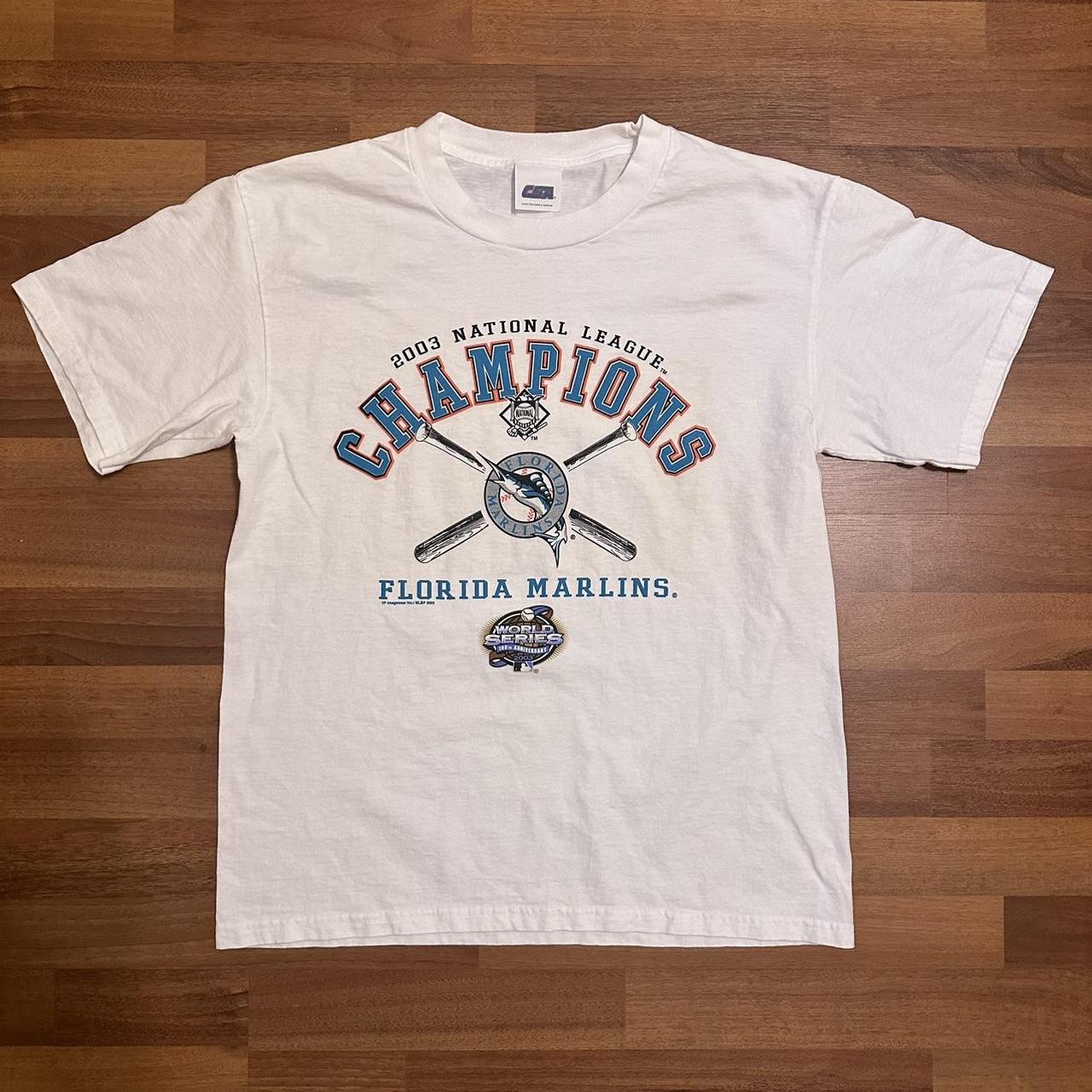 Vintage Florida fishing shirt with a Marlin. Good - Depop