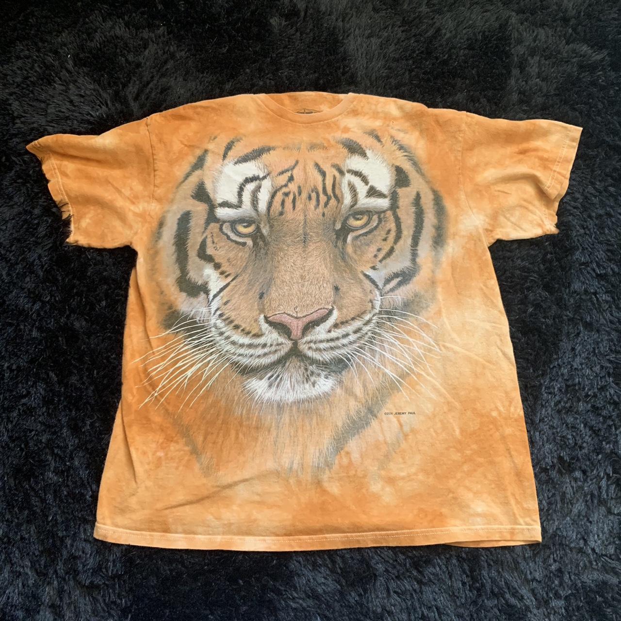 White Tiger Men's and Big Men's Graphic T-shirt 