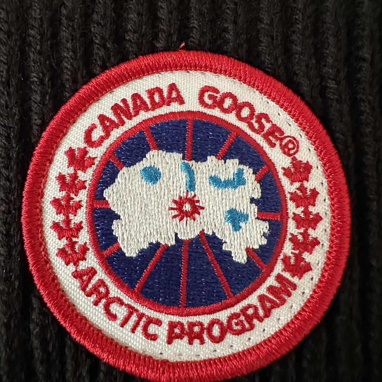 Brand new Canada Goose beanie which has not been... - Depop