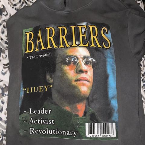 Barriers Huey P Newton hoodie size xl good condition - Depop