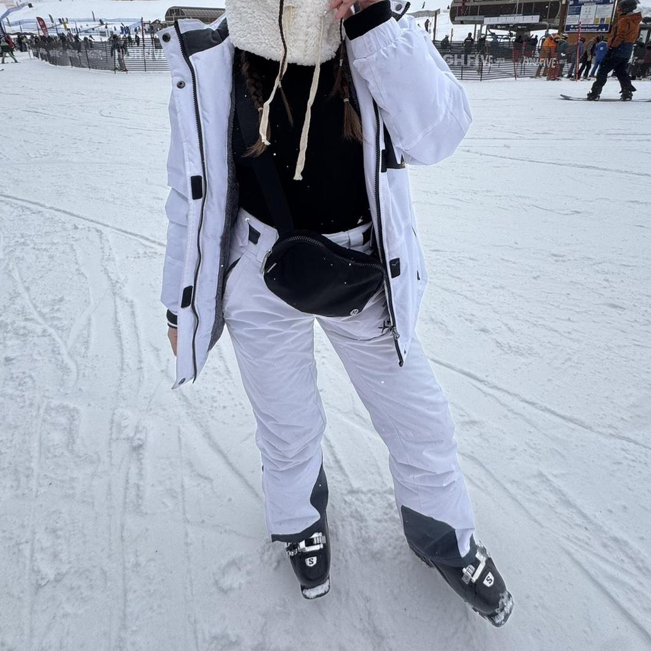 ZARA ザラ RECCO® スキー コレクション パンツ L ホワイト ZARA ザラ RECCO® スキー コレクション パンツ L ホワイト