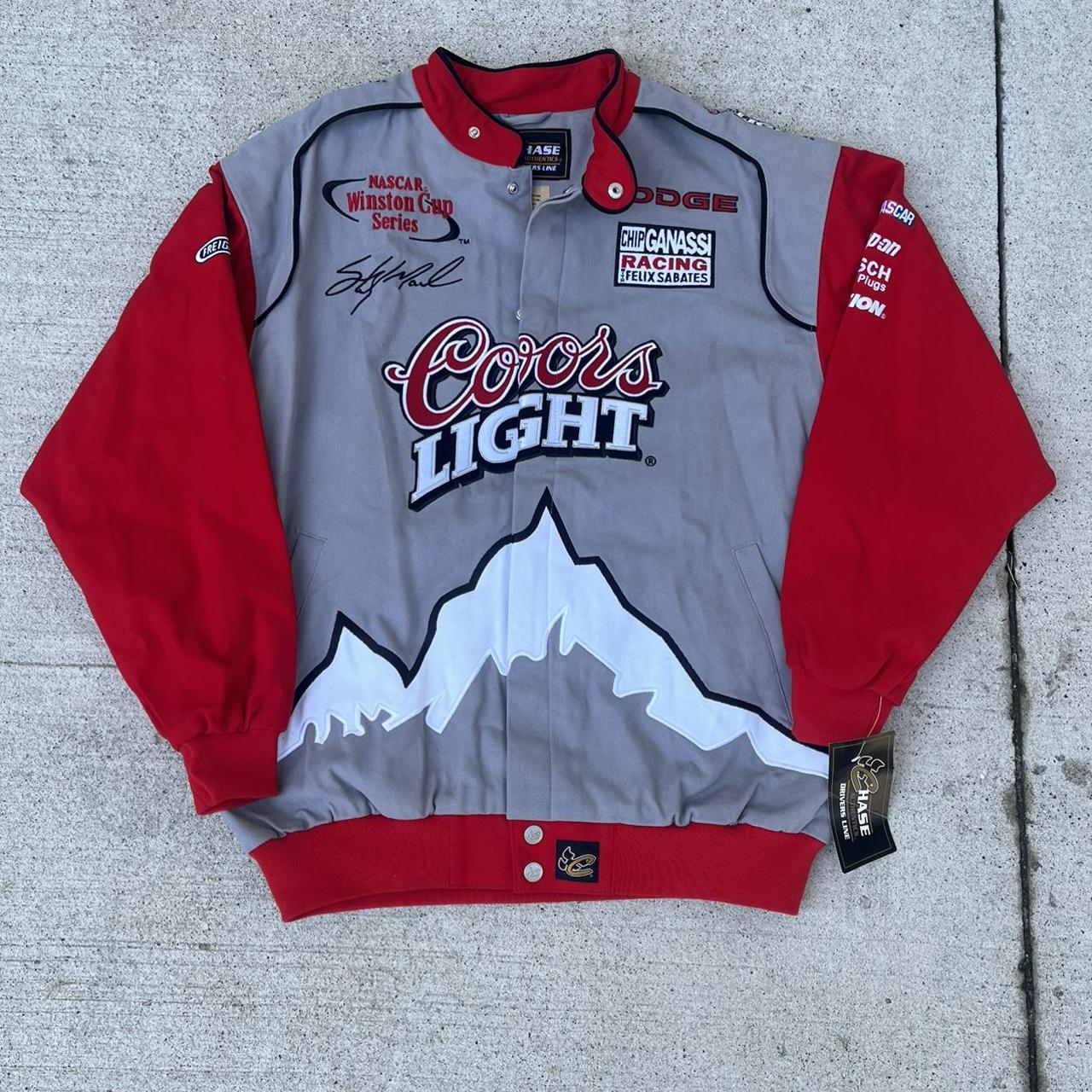 Vintage 90's NASCAR Coord Light Jacket. Large This... - Depop