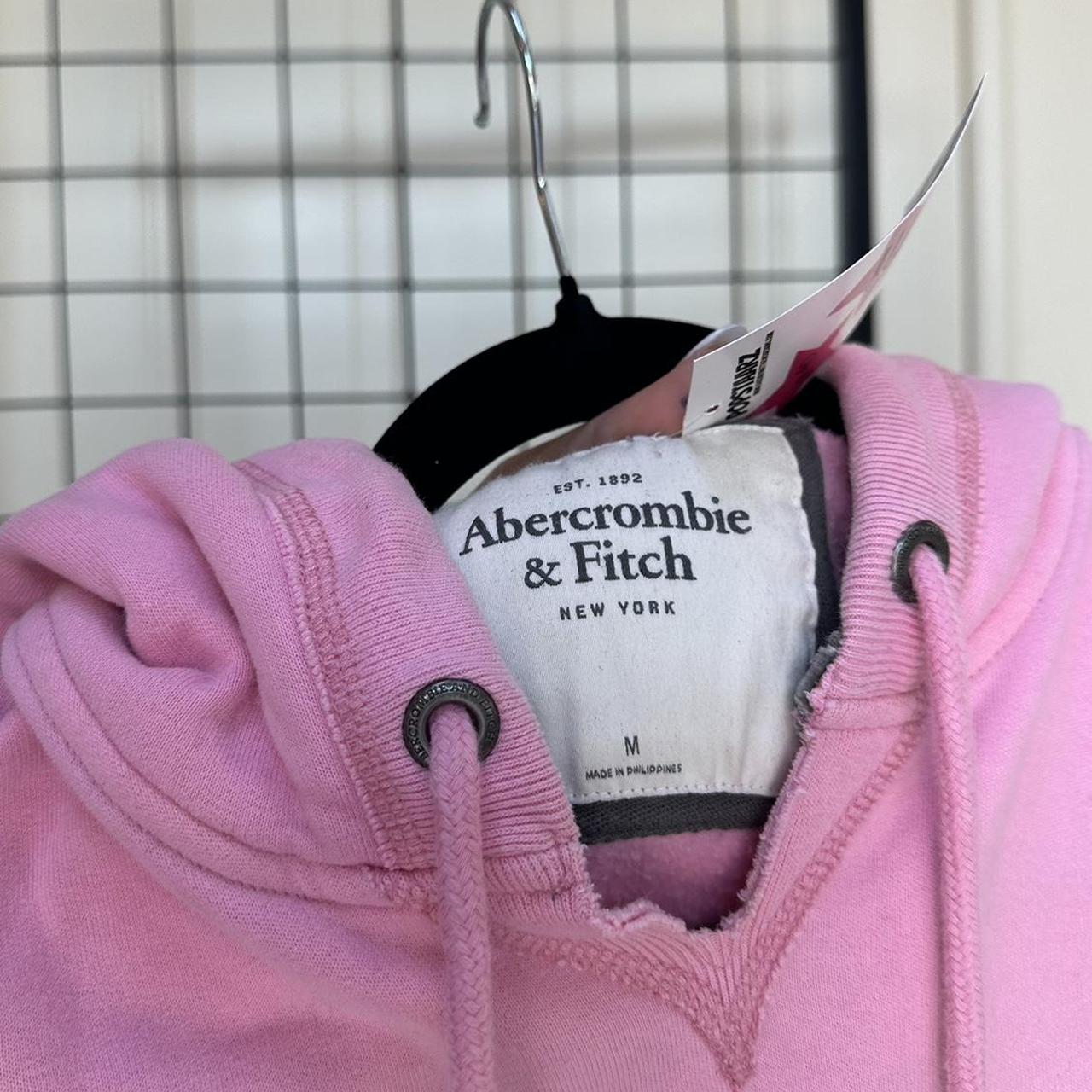 Abercrombie and fitch pink hoodie online