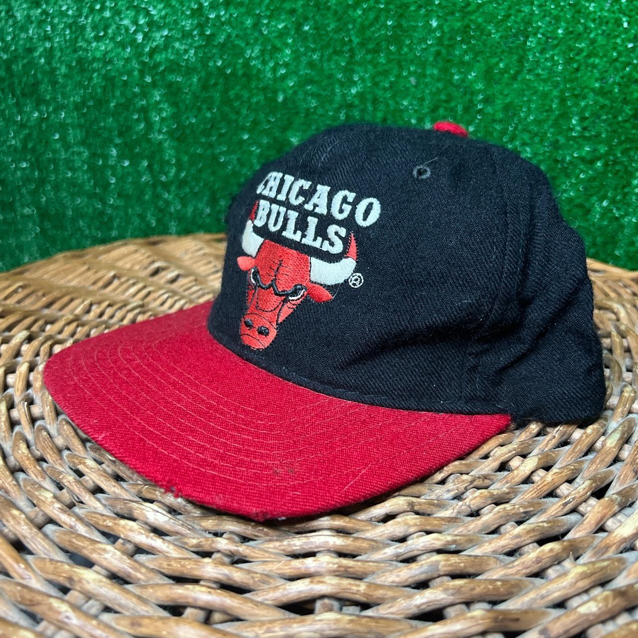 Vintage 1991 Chicago Bulls World Champions SnapBack - Depop