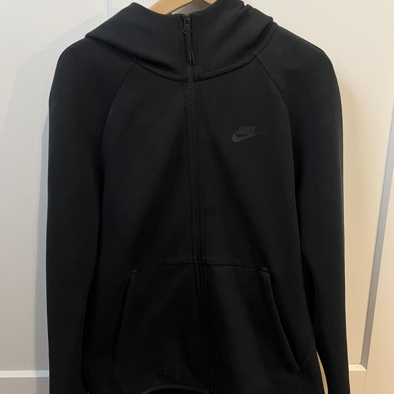 mens nike tech hoodie black