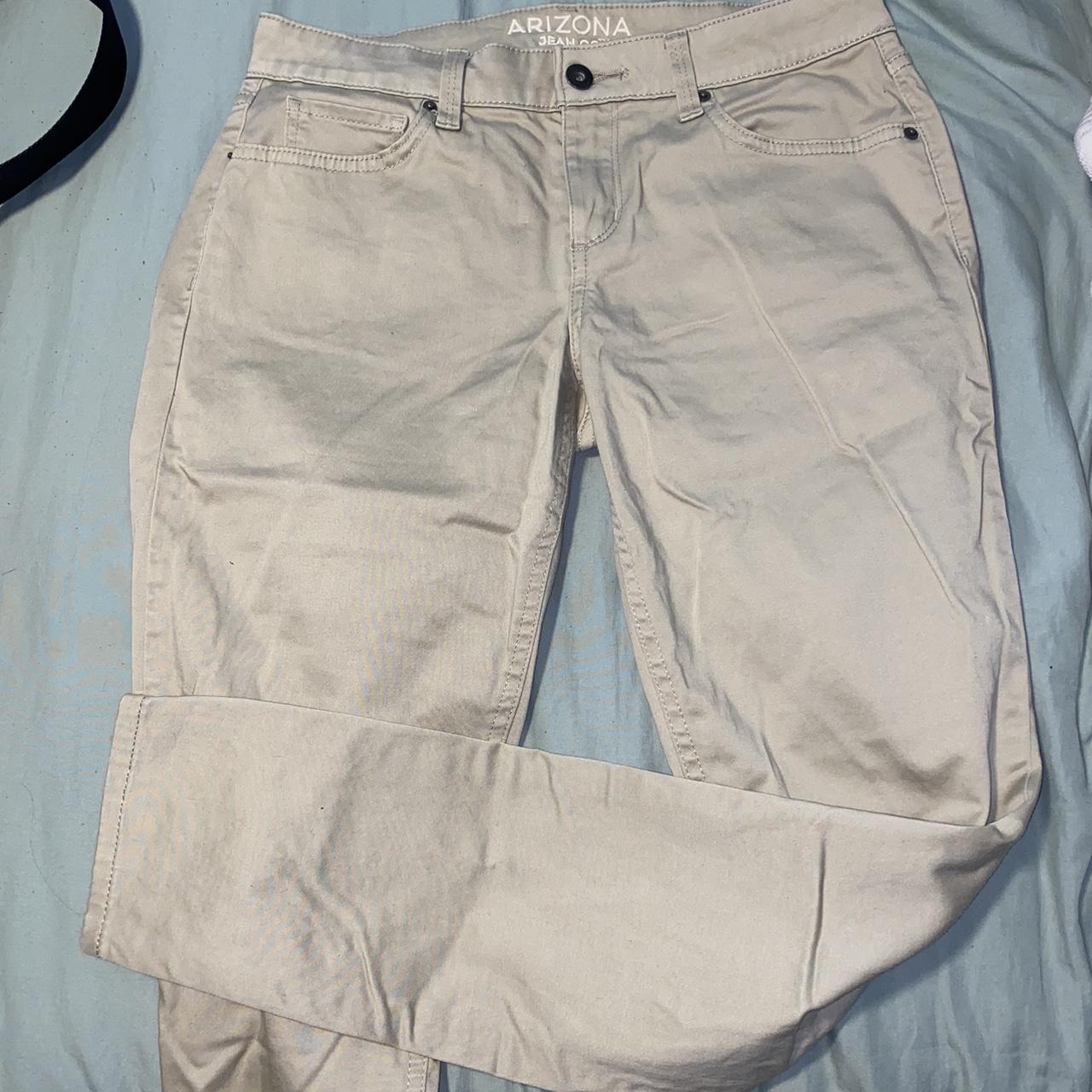 Arizona hot sale jeans khaki