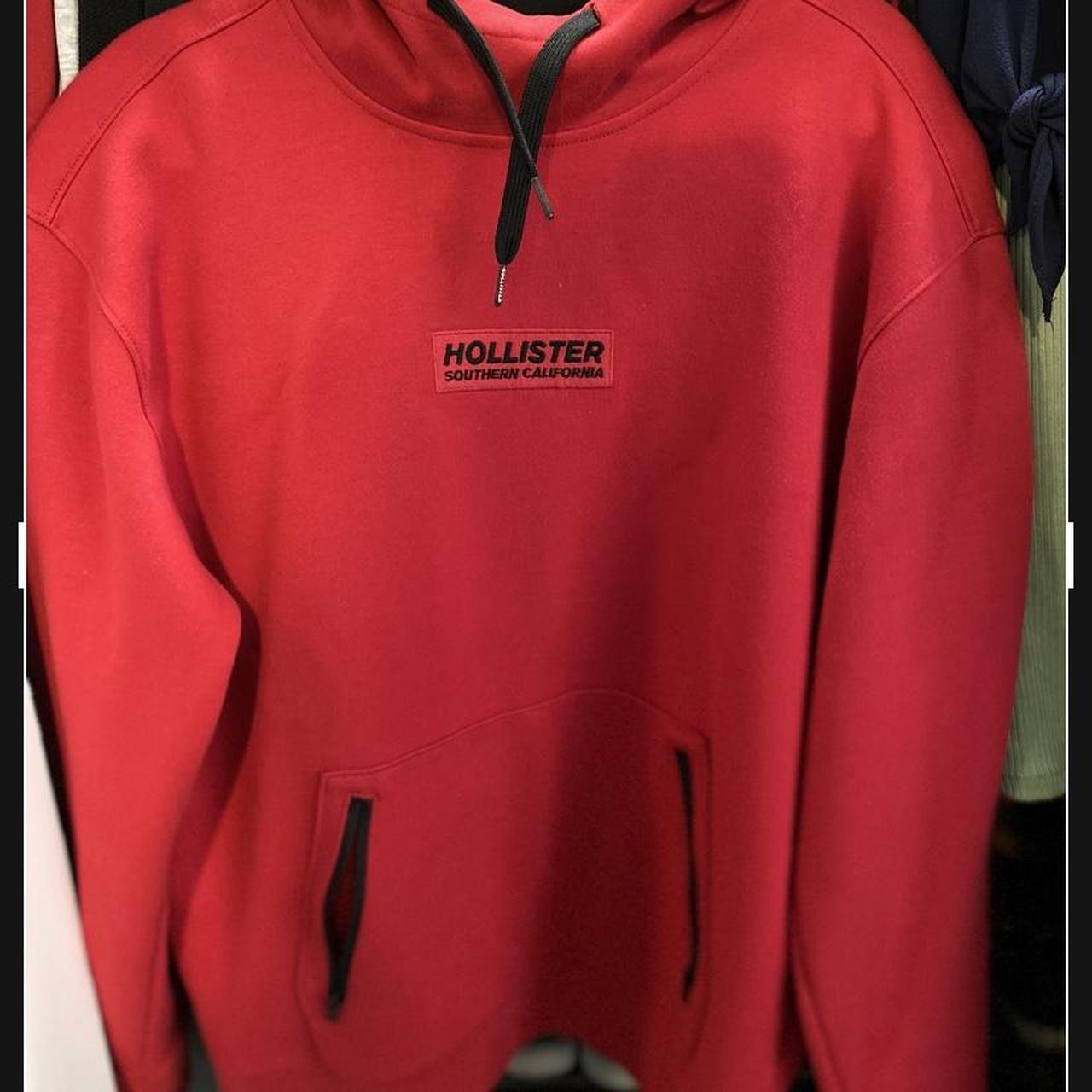 Hollister pullover hoodie on sale men's