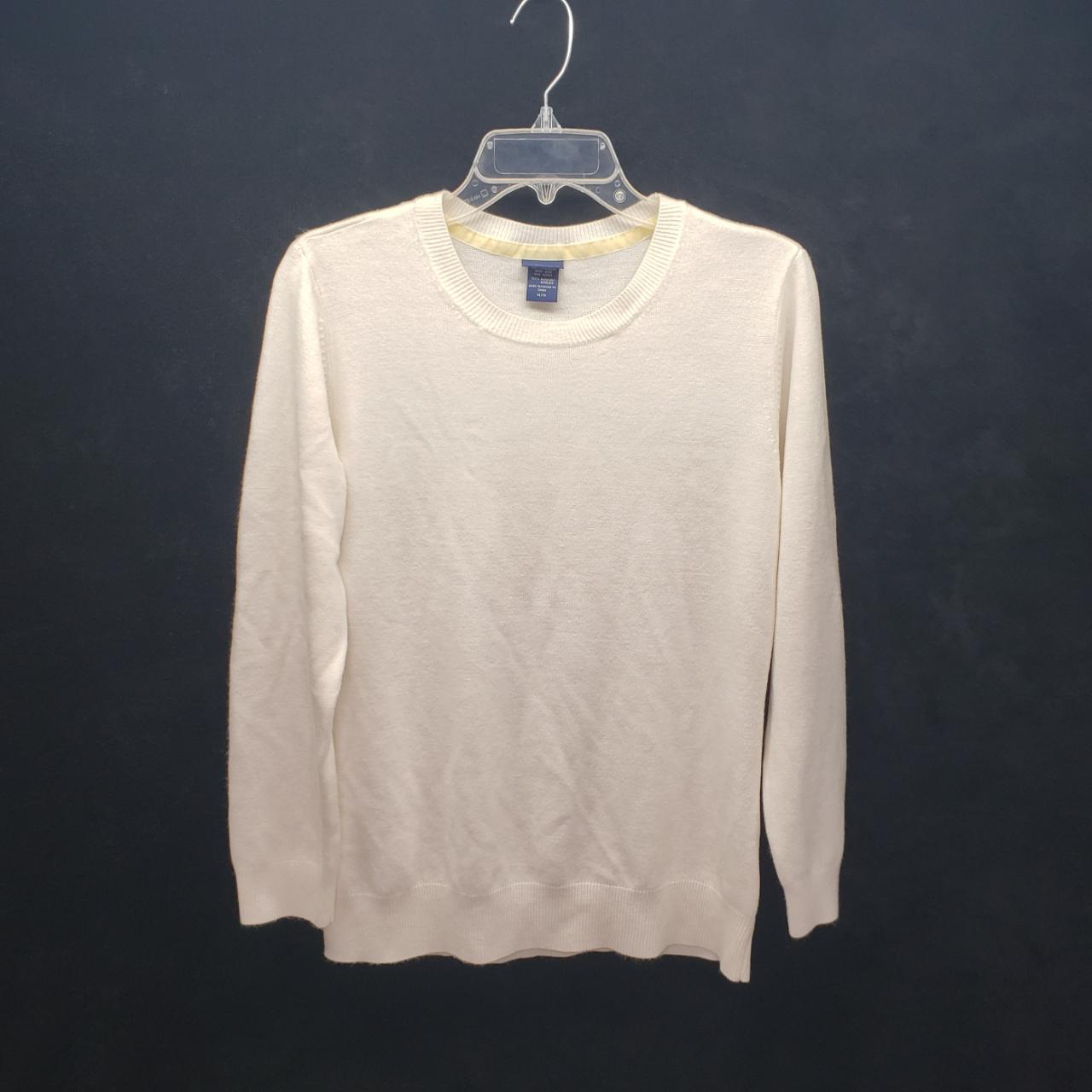 Basic Editions Women's Sweater - Cream - M – Basi… - image 1