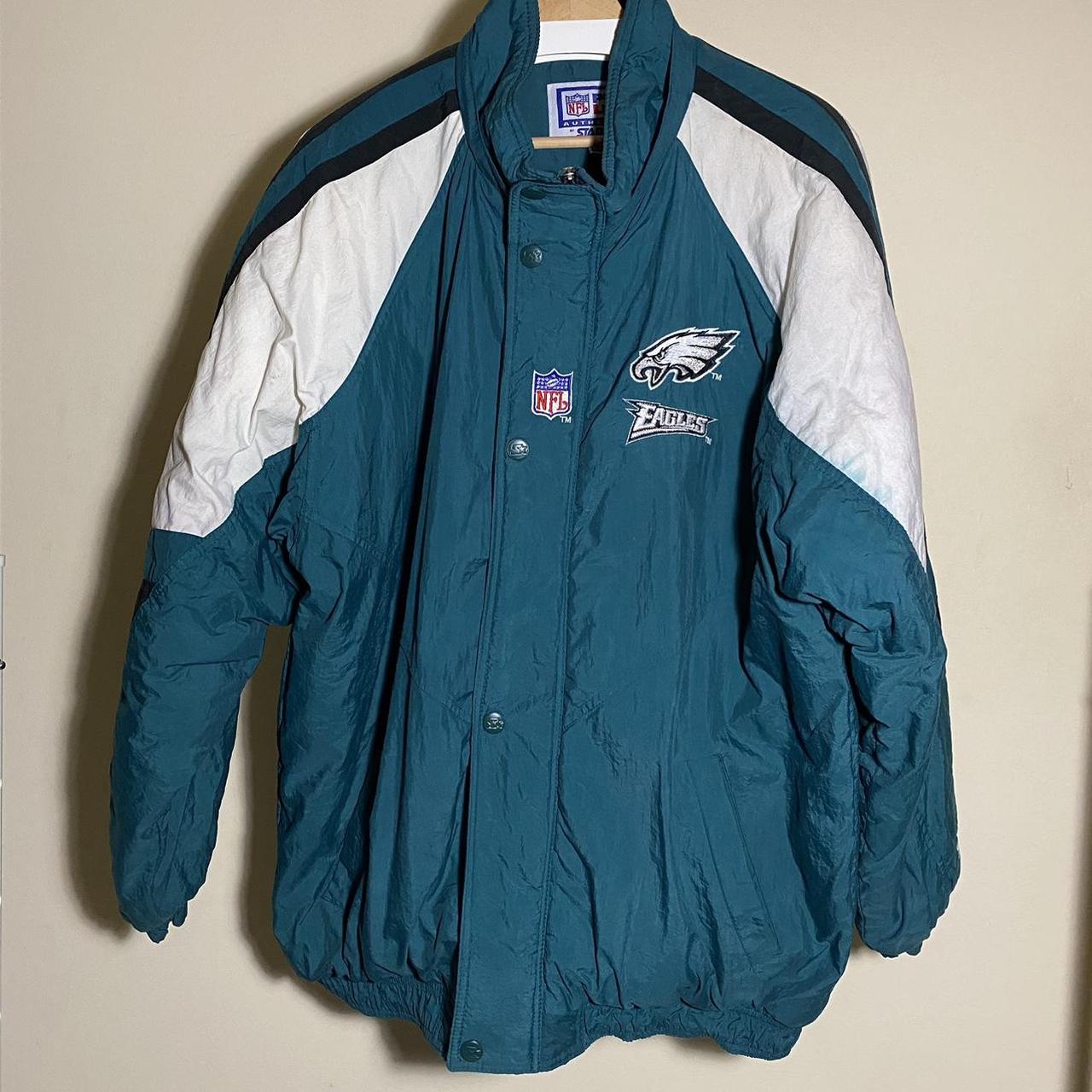 Vintage 90s Philadelphia Eagles NFL Pro Line Starter Puffy Jacket