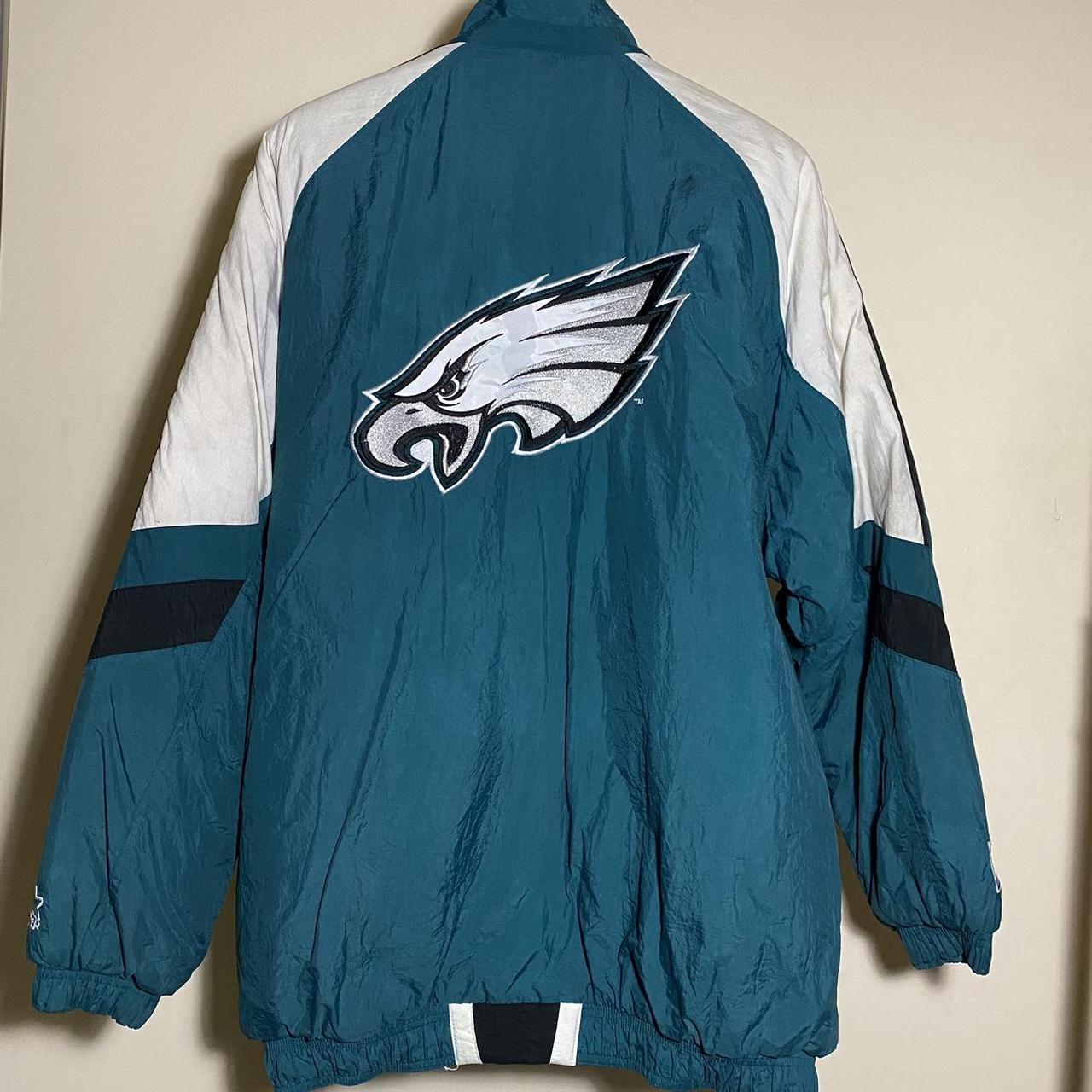 Vintage 90's Philadelphia Eagles NFL Starter Jacket Pullover MENS