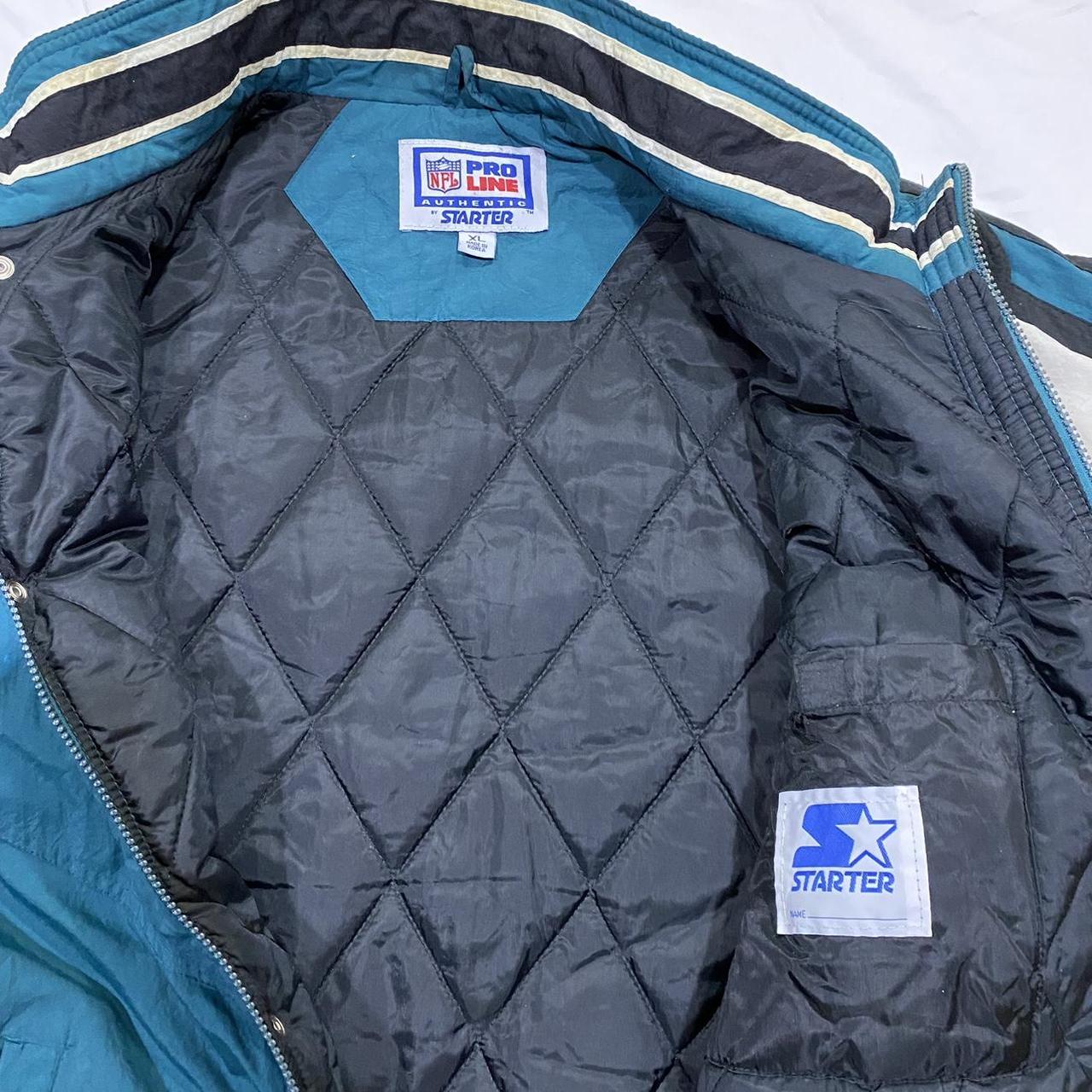 Vintage Philadelphia Eagles Starter Pro Line Jacket - Depop