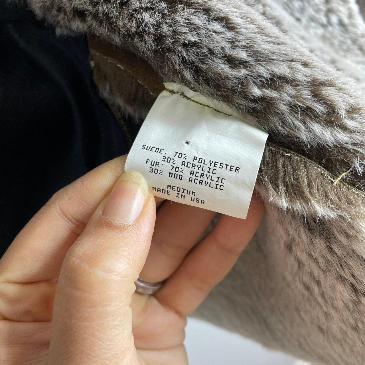 Source Unknown Women's Heavy coat - Brown/Cream -… - image 5