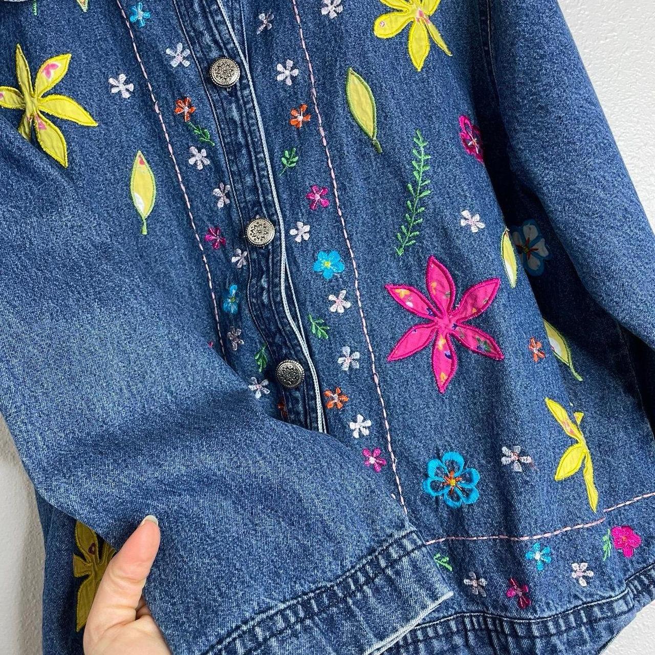 Source Unknown Women's Top - Blue/Multi - L – Mak… - image 6