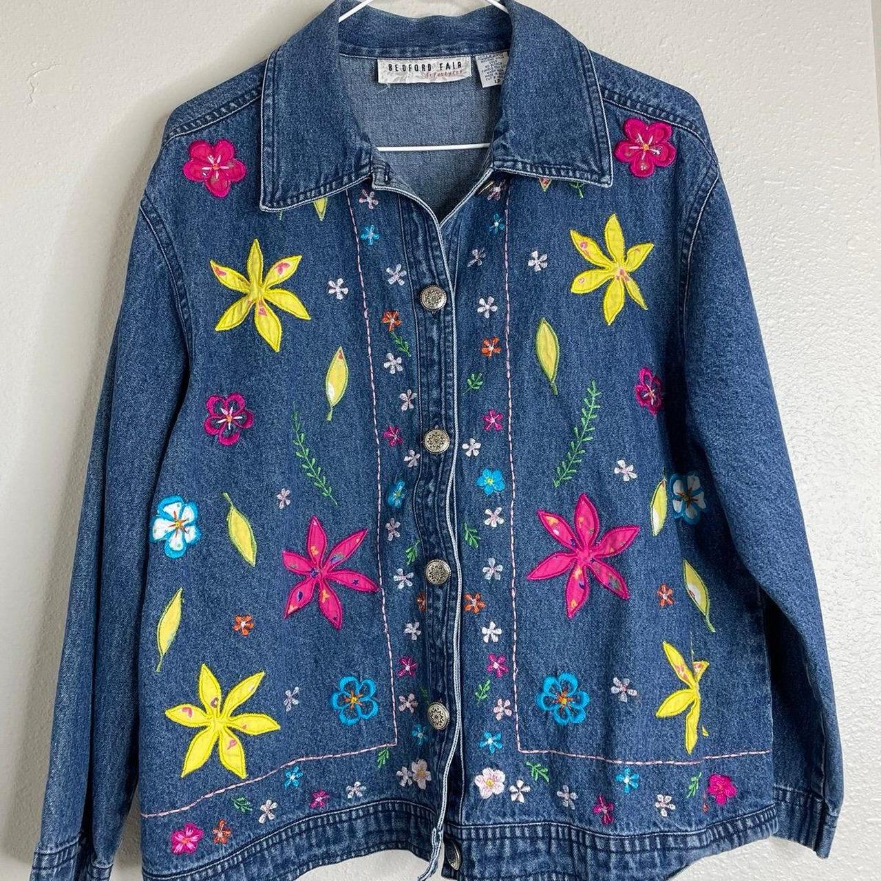 Source Unknown Women's Top - Blue/Multi - L – Mak… - image 2