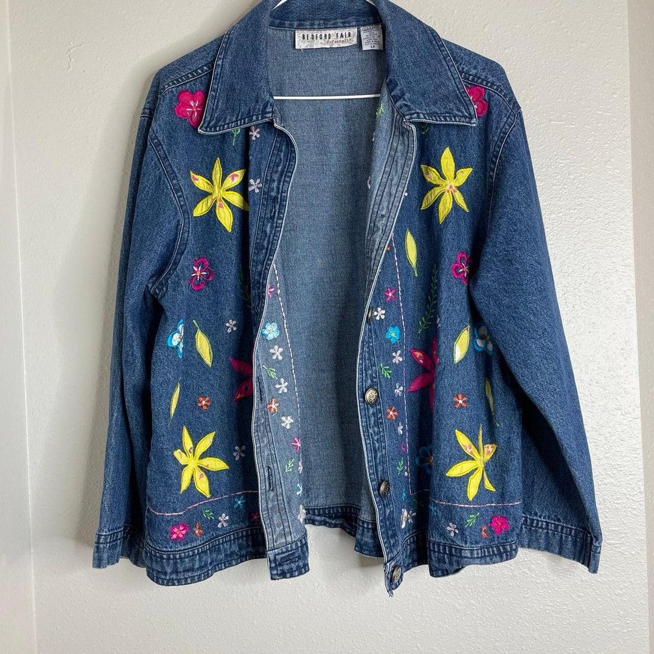 Source Unknown Women's Top - Blue/Multi - L – Mak… - image 1