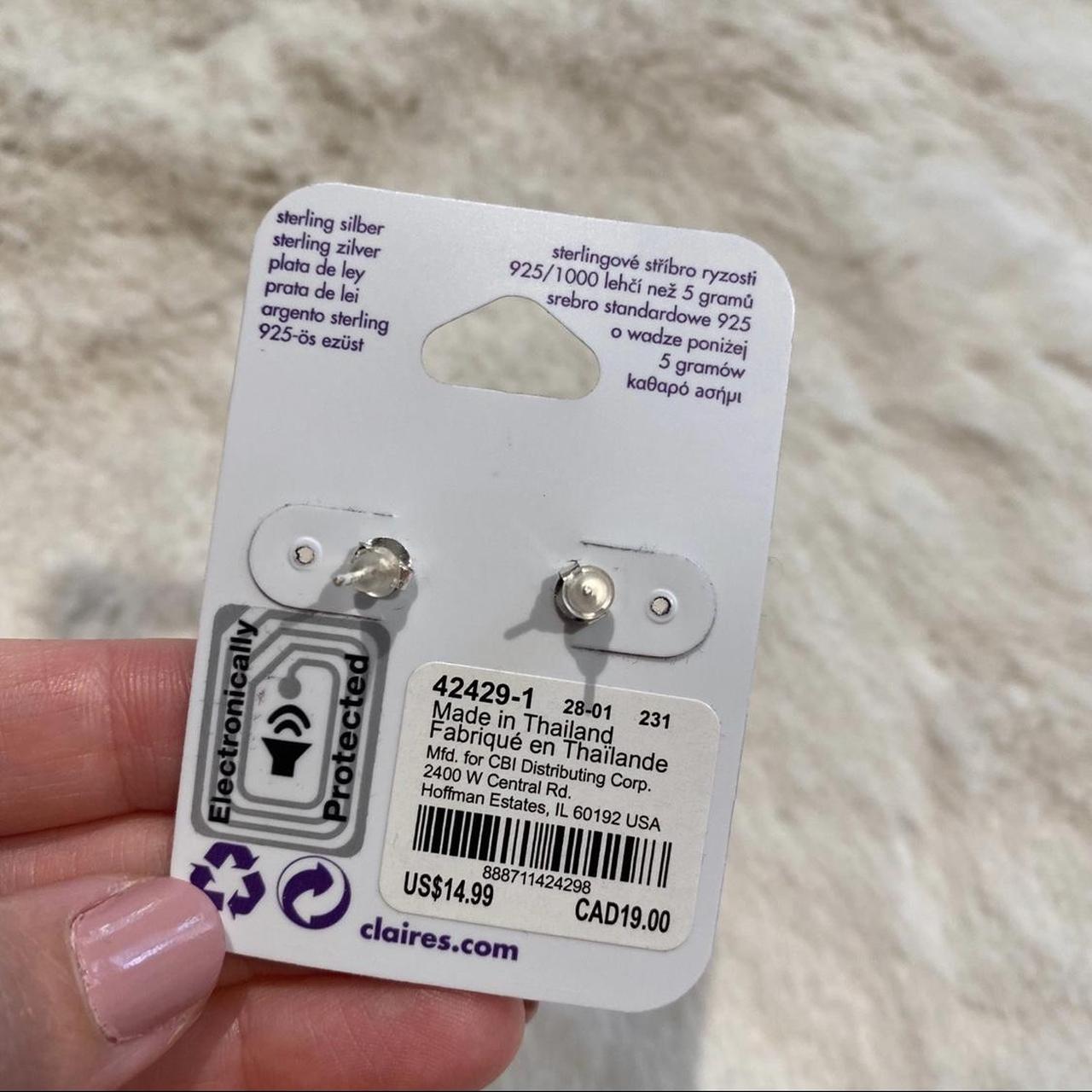 Claire's Women's Pink and Silver Jewellery Depop