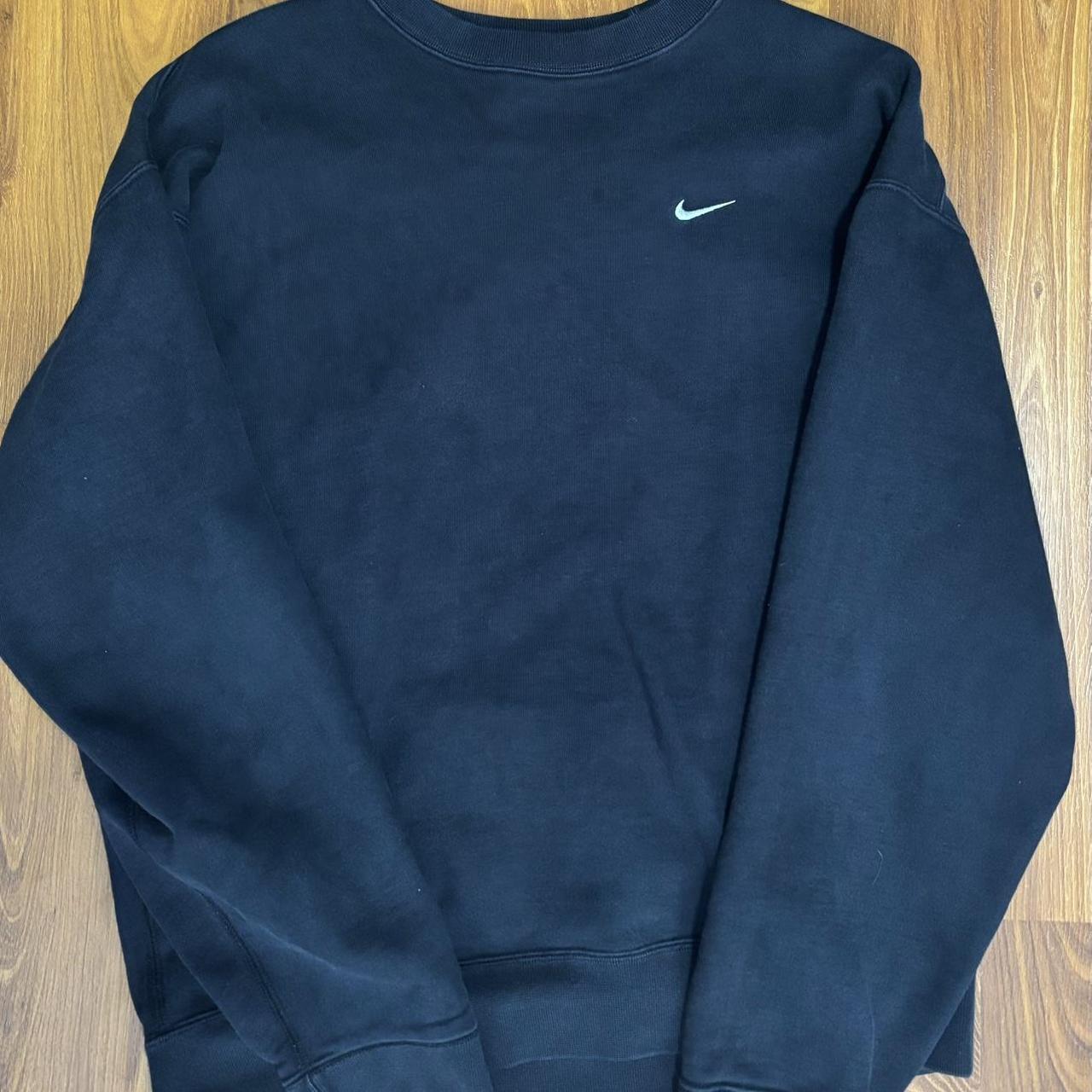 mens black nike crewneck sweatshirt