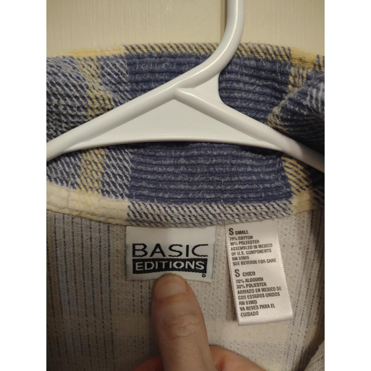 Basic Editions Women's Blouse - Multi - S – Vinta… - image 2