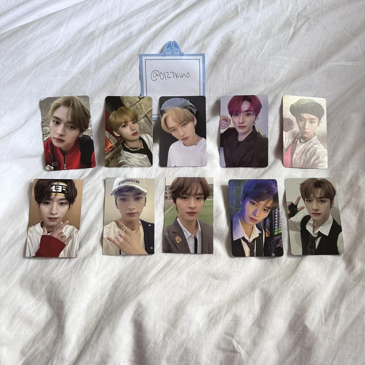 various lee know from stray kids photocards... - Depop