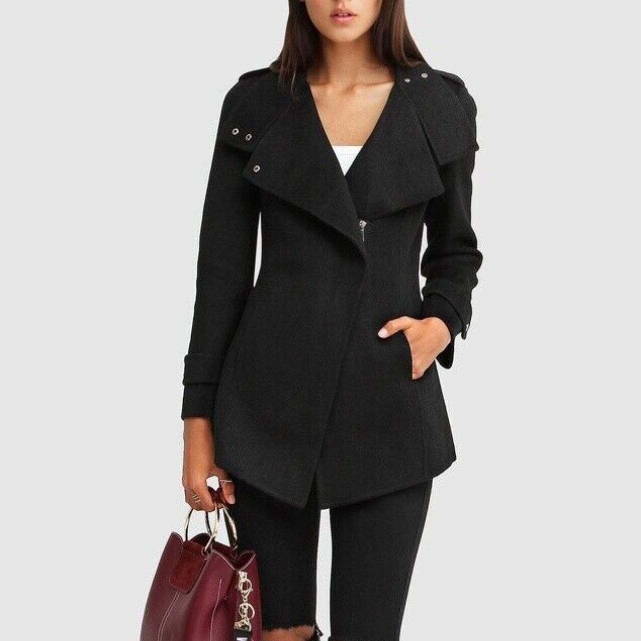 Belle classic sales wool coat