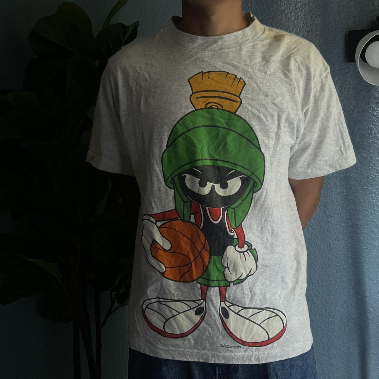 Sick Graphic T-Shirt Vintage Belton “Marvin The... - Depop