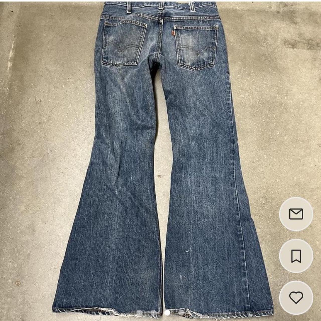 Vintage Levis 684 Bell Bottom Jeans... - Depop