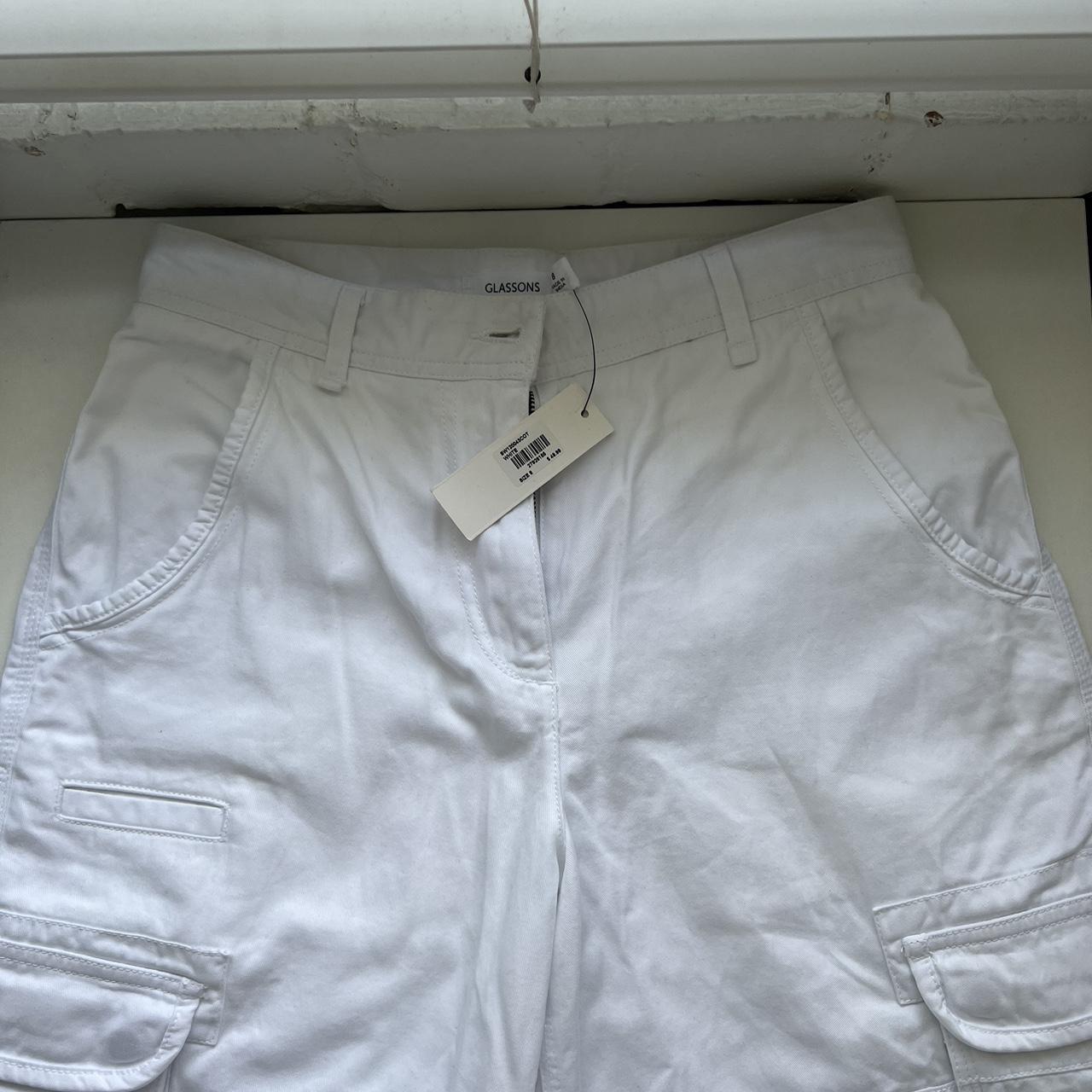 GLASSONS WHITE JORTS purchased for... - Depop