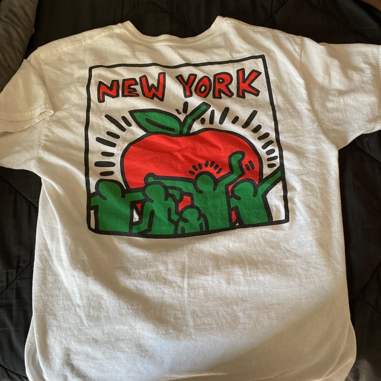 h&m keith haring shirt size medium Depop