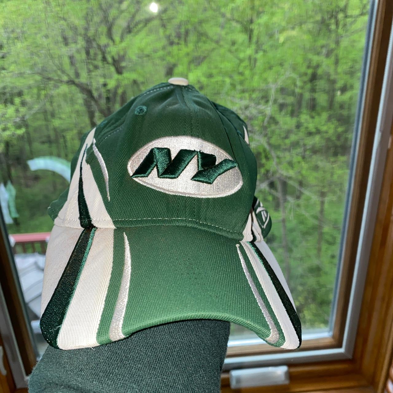 New York Jets hat from early 2000s AARON - Depop