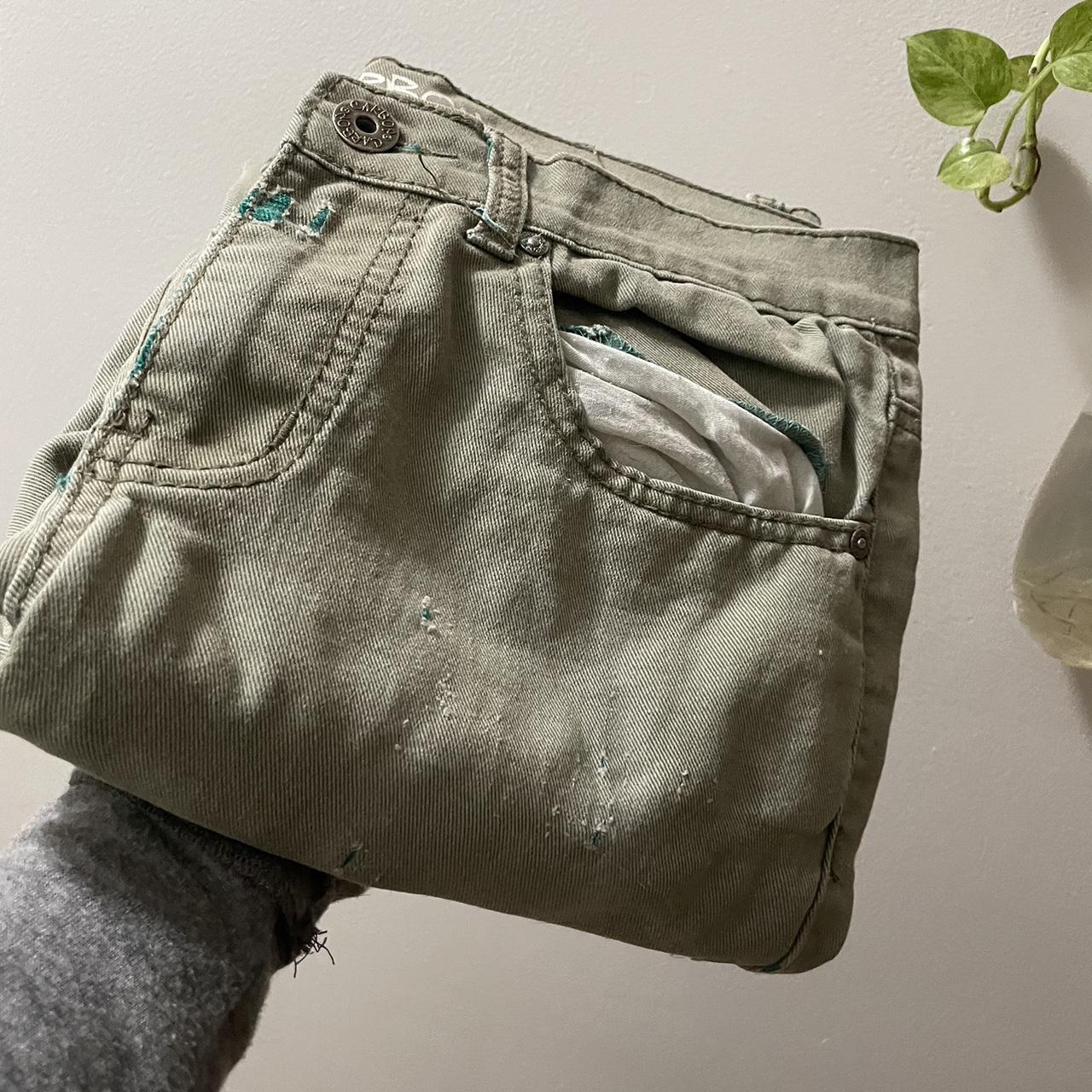 Carbon Men's Green Jeans
