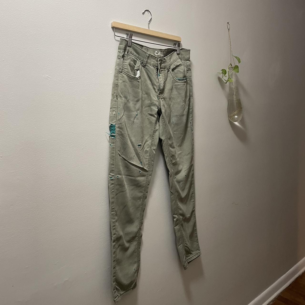Carbon Men's Green Jeans (2)
