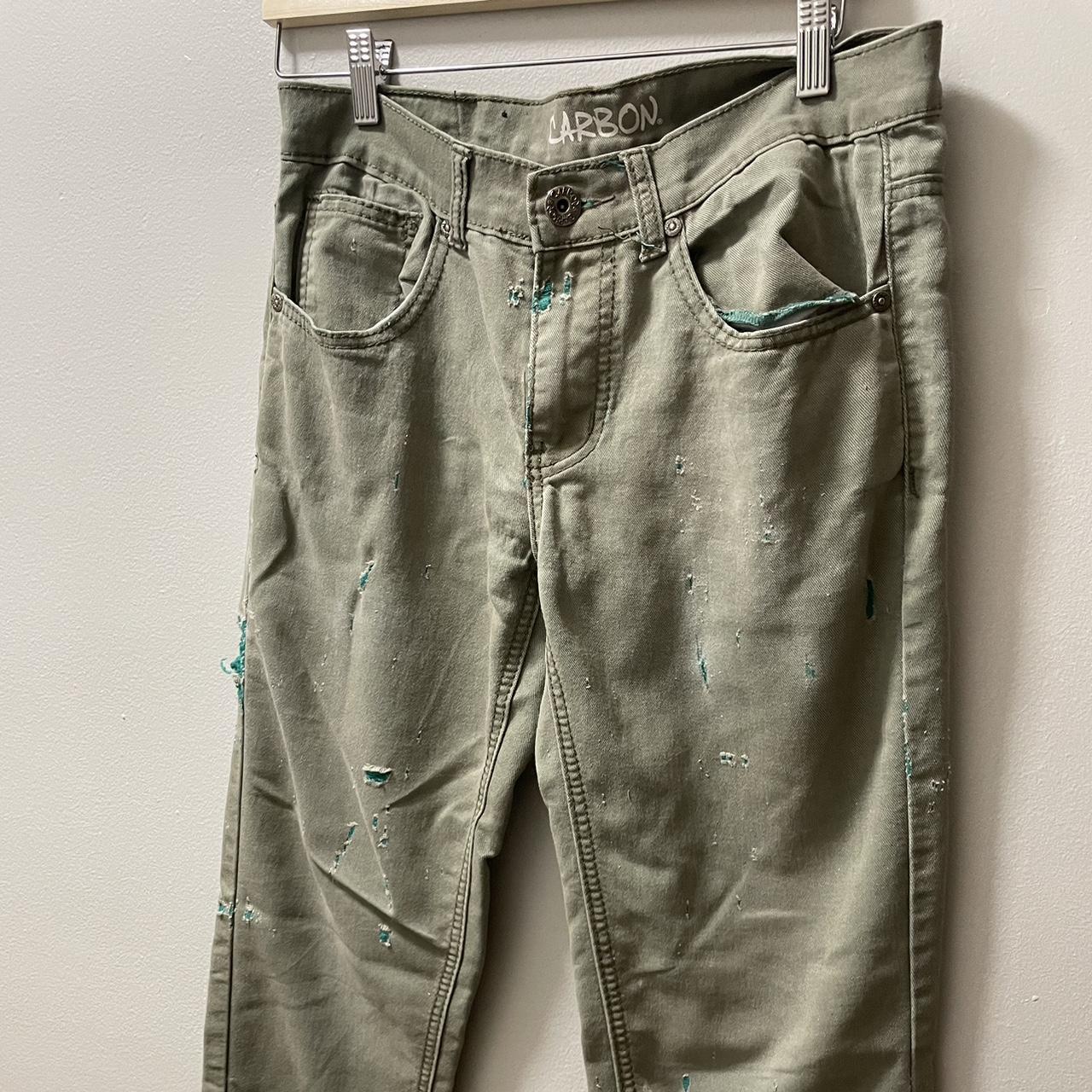 Carbon Men's Green Jeans (4)
