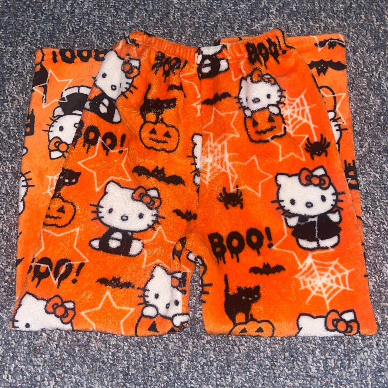 repop from @trendybich Hello Kitty Halloween Pajama... - Depop