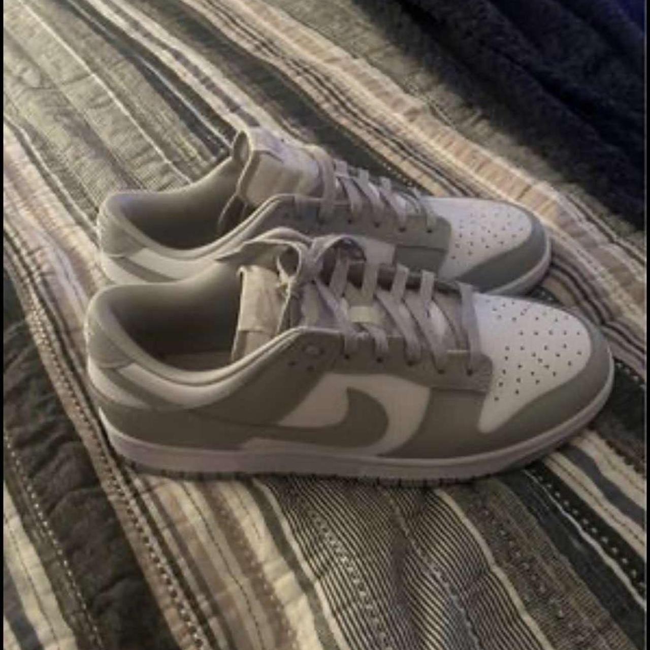 Nike Dunk Low Grey Fog No signs of wear - Depop