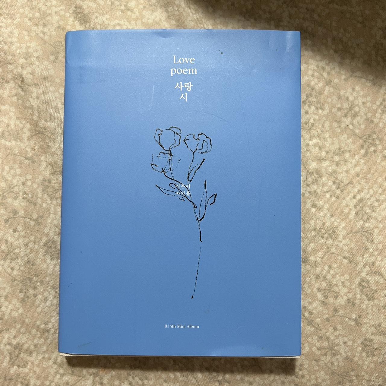 OFFICIAL LOVE POEM IU ALBUM🩵💙 DM BEFORE… - Depop