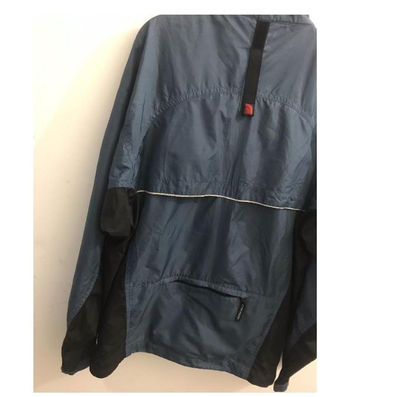 Rare Vintage 1990's The North Face Navy Windbreaker ... - Depop