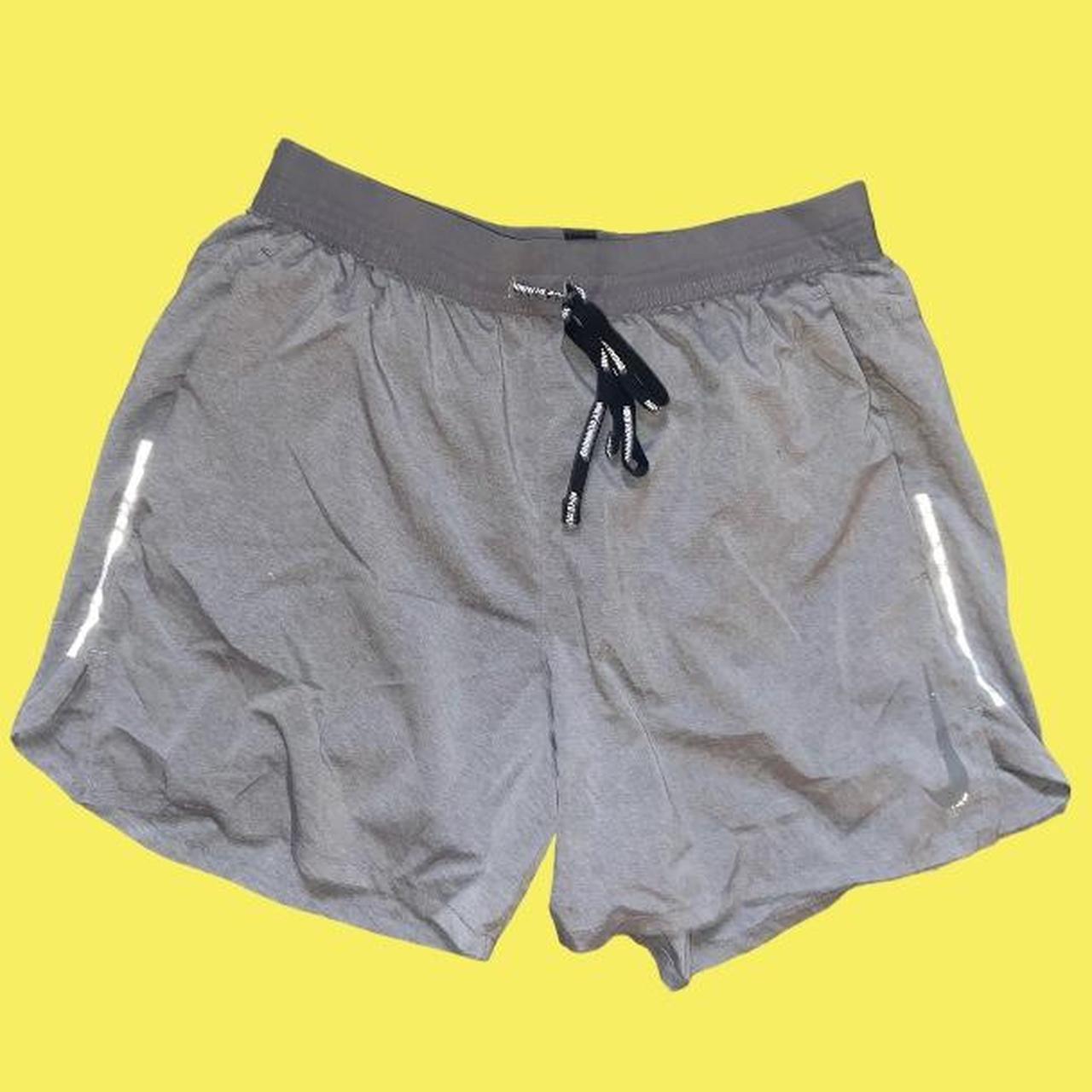 mens nike running shorts grey