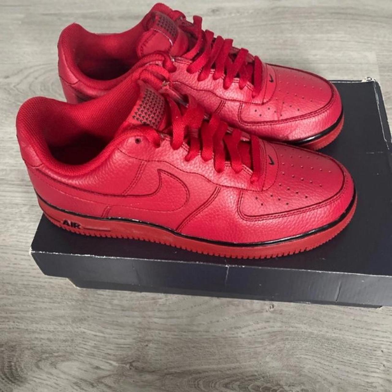 red patent leather air force 1