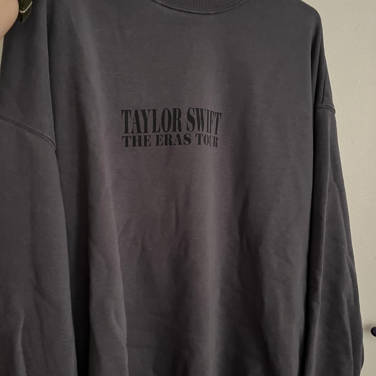 ERAS TOUR taylor swift blue crewneck M bought at LA... Depop
