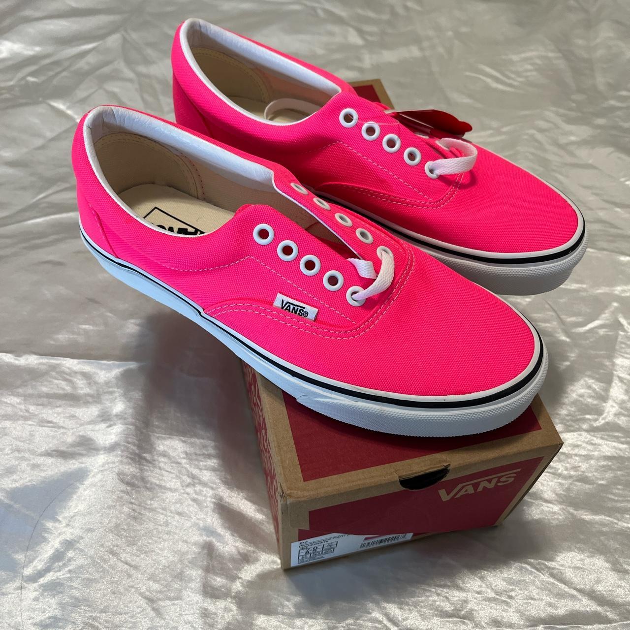 Neon Pink Vans Women 85 Never Worn Before Depop 8040