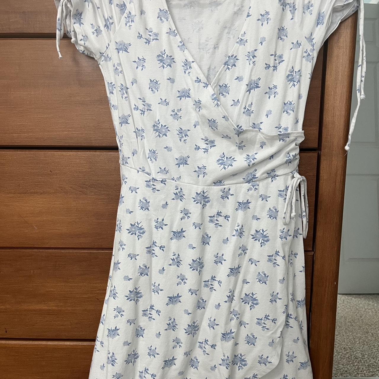 Hollister wrap dress best sale