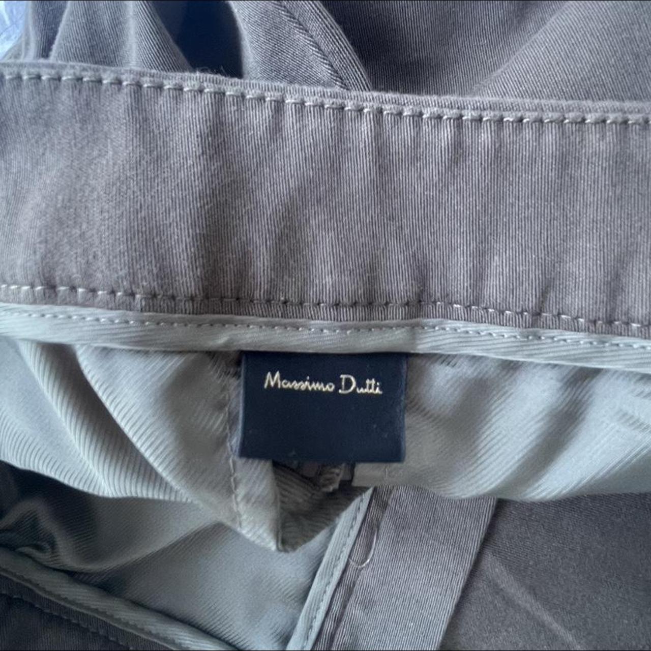 Army green flare pants low rise Size 2 Depop