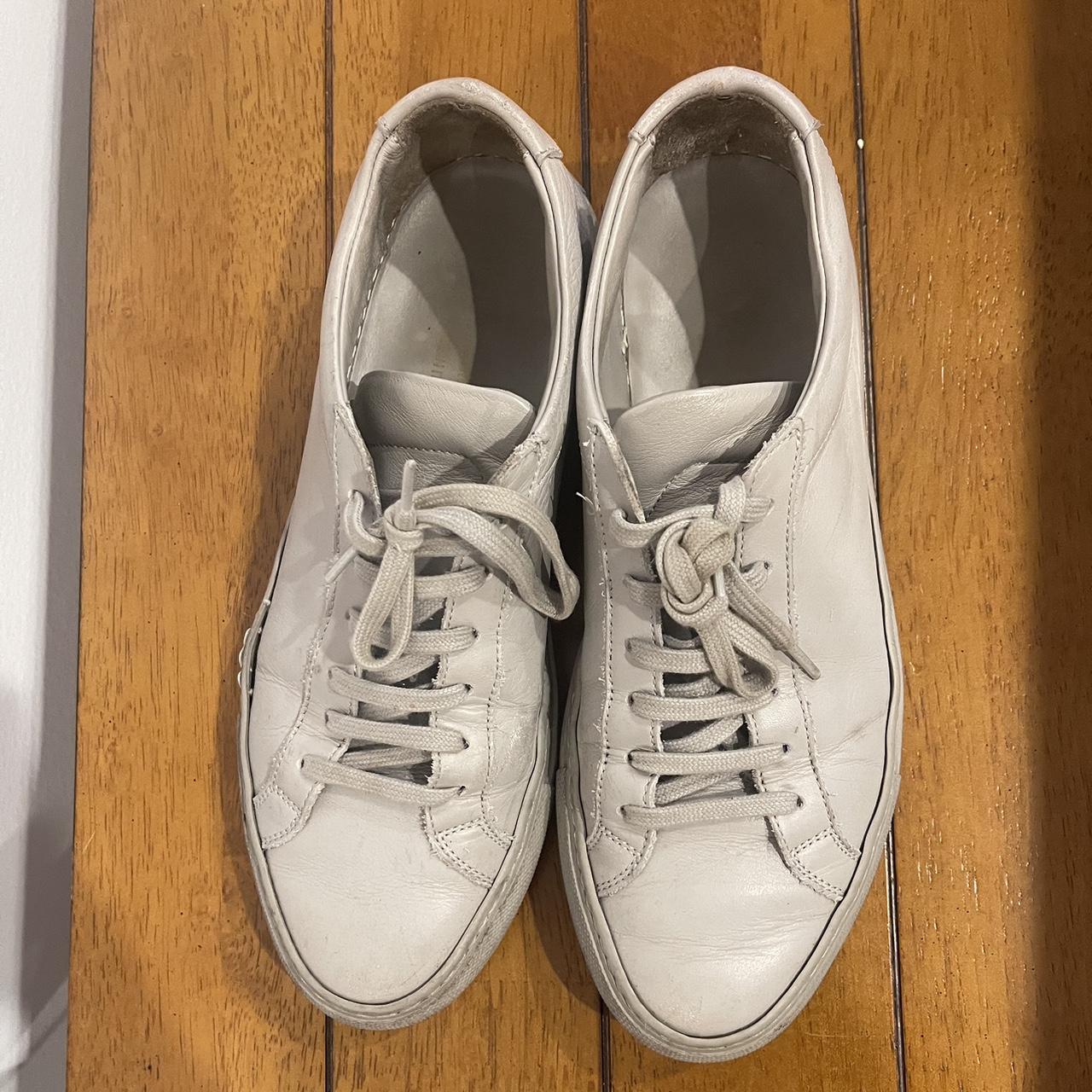 Grey Common Projects - Size 38 / 8 Used but in... - Depop