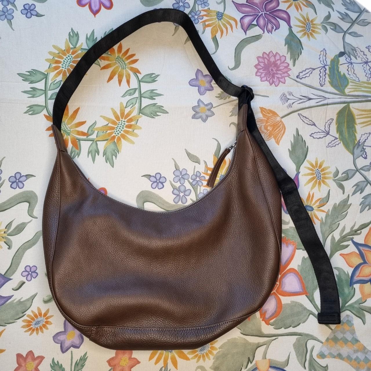 Baggu Medium Crescent Bag Deadstock Chocolate... Depop
