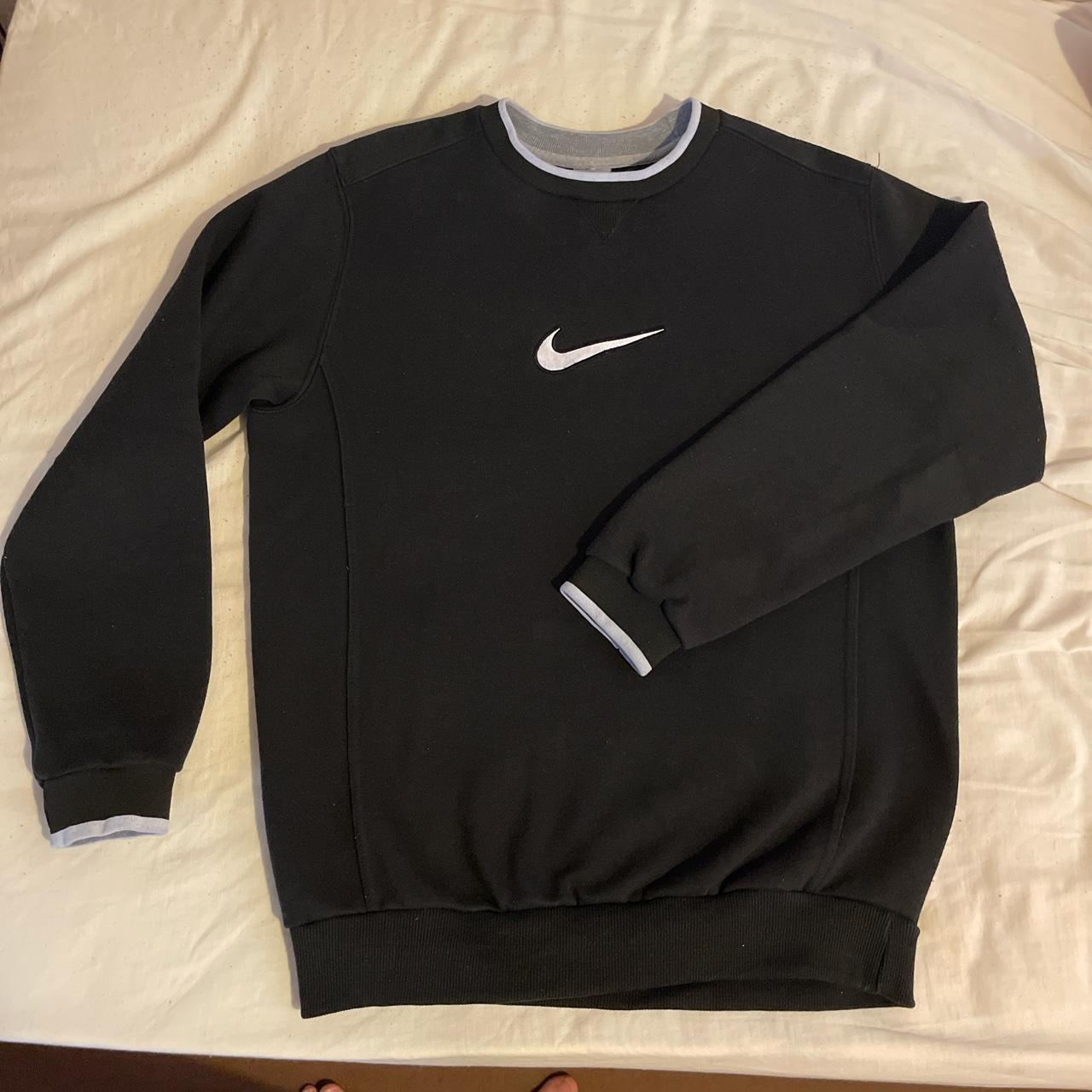 Nike vintage sweatshirt Black No flaws Perfect... - Depop